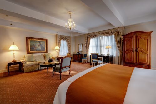 Each Junior Suite is equipped with 2 televisions for comfort